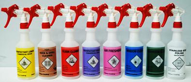 Nepean Hospitality Labelled Spray Bottles 500ml